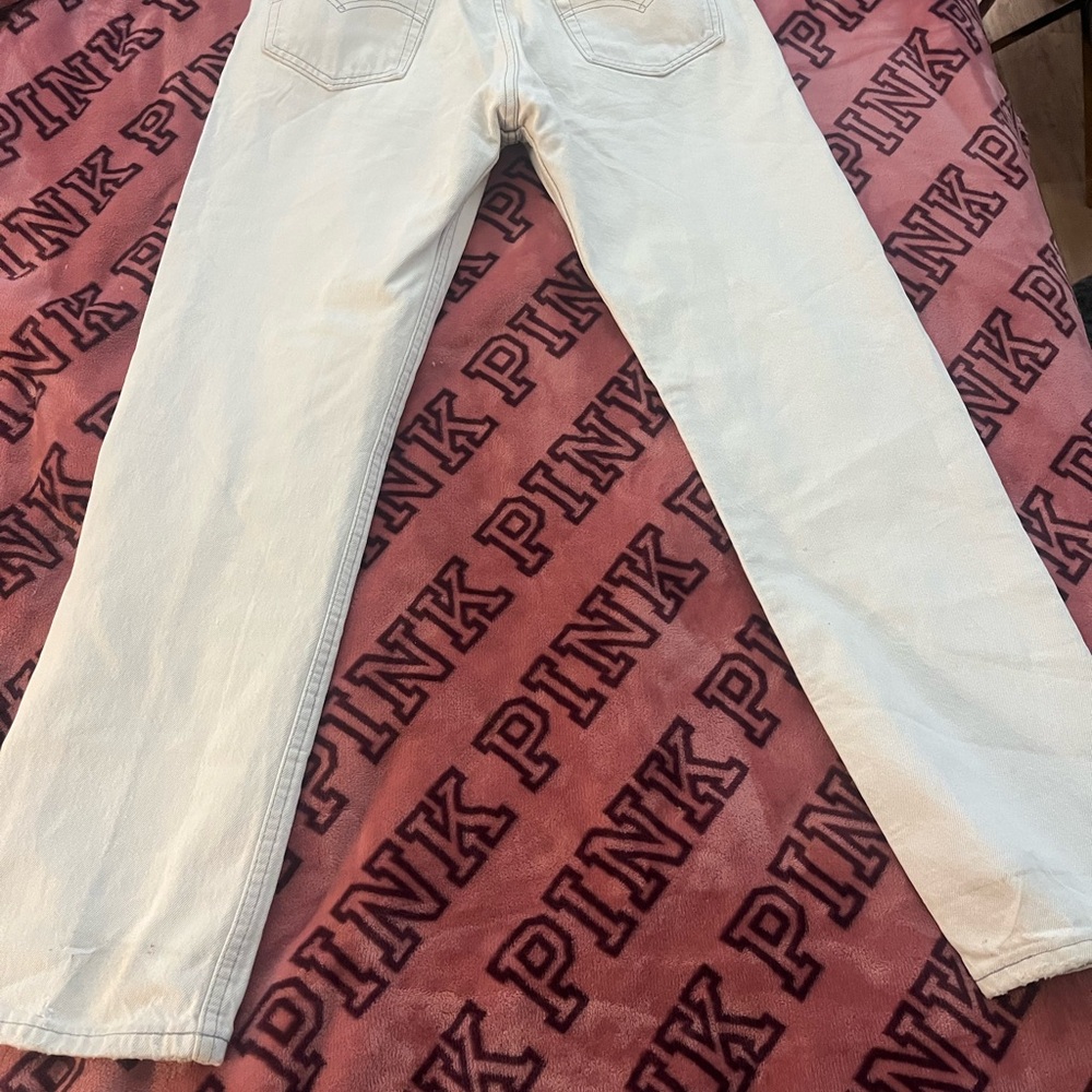 Levi's Women's Straight Leg Jeans - White